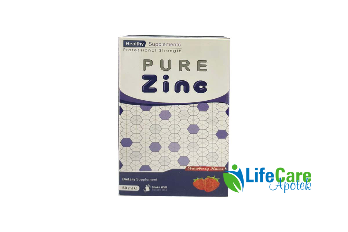 HEALTHY PURE ZINC DROPS 50 ML - Life Care Apotek