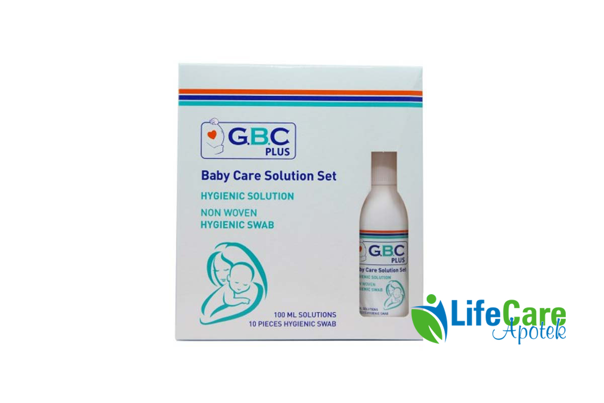 G B C PLUS BABY CARE SOLUTION SET - Life Care Apotek