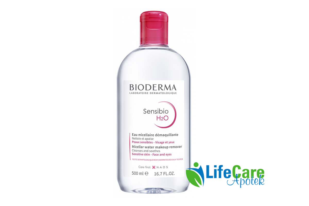 BIODERMA SENSBIO H2O RED  500 ML - Life Care Apotek