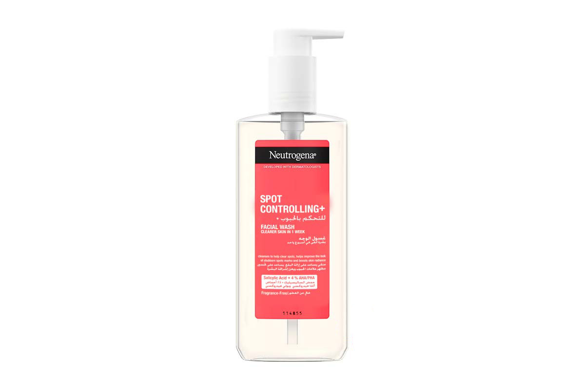 NEUTROGENA SPOT CONTROLLING PLUS FACIAL WASH 200ML - Life Care Apotek