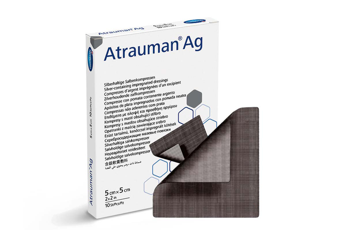 HARTMANN ATRAUMAN AG 5CMX5CM 10PCS - Life Care Apotek