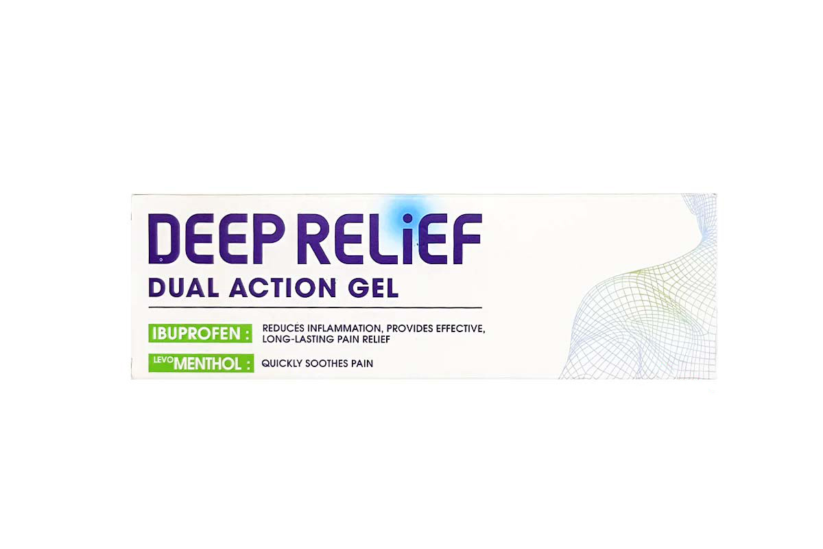 DEEP RELIEF DUAL ACTION GEL 100GM - Life Care Apotek