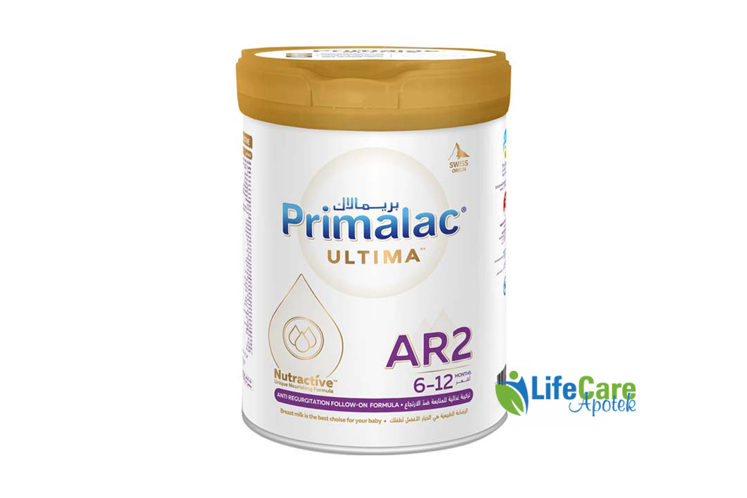 PRIMALAC ULTIMA  AR NO 2 FROM 6 TO 12 MONTHS 400 GM - Life Care Apotek