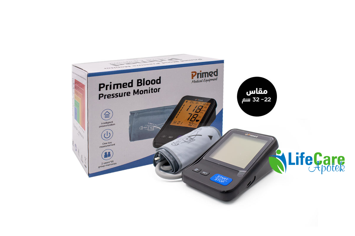 PRIMED BLOOD PRESSURE MONITOR 22 32 CM - Life Care Apotek
