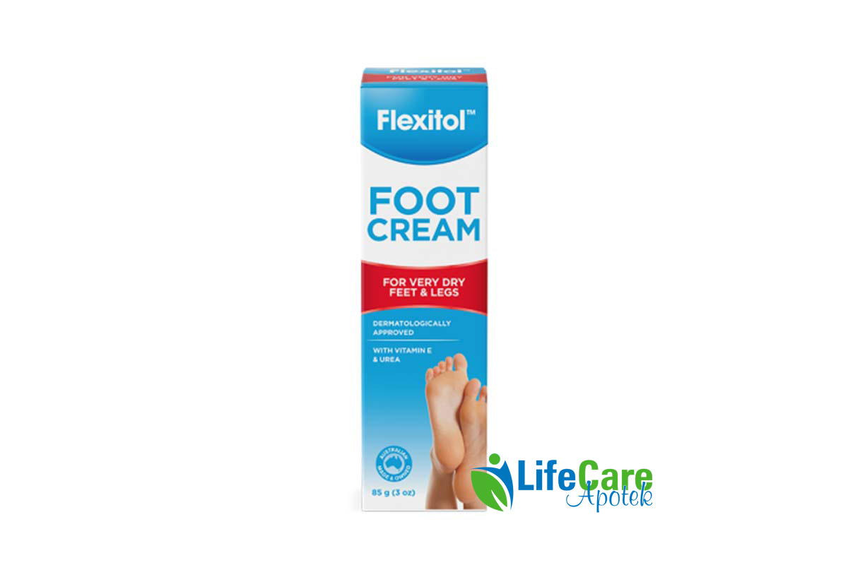 FLEXITOL FOOT CREAM FOR VERY DRY FEET AND LEGS 85GM - Life Care Apotek