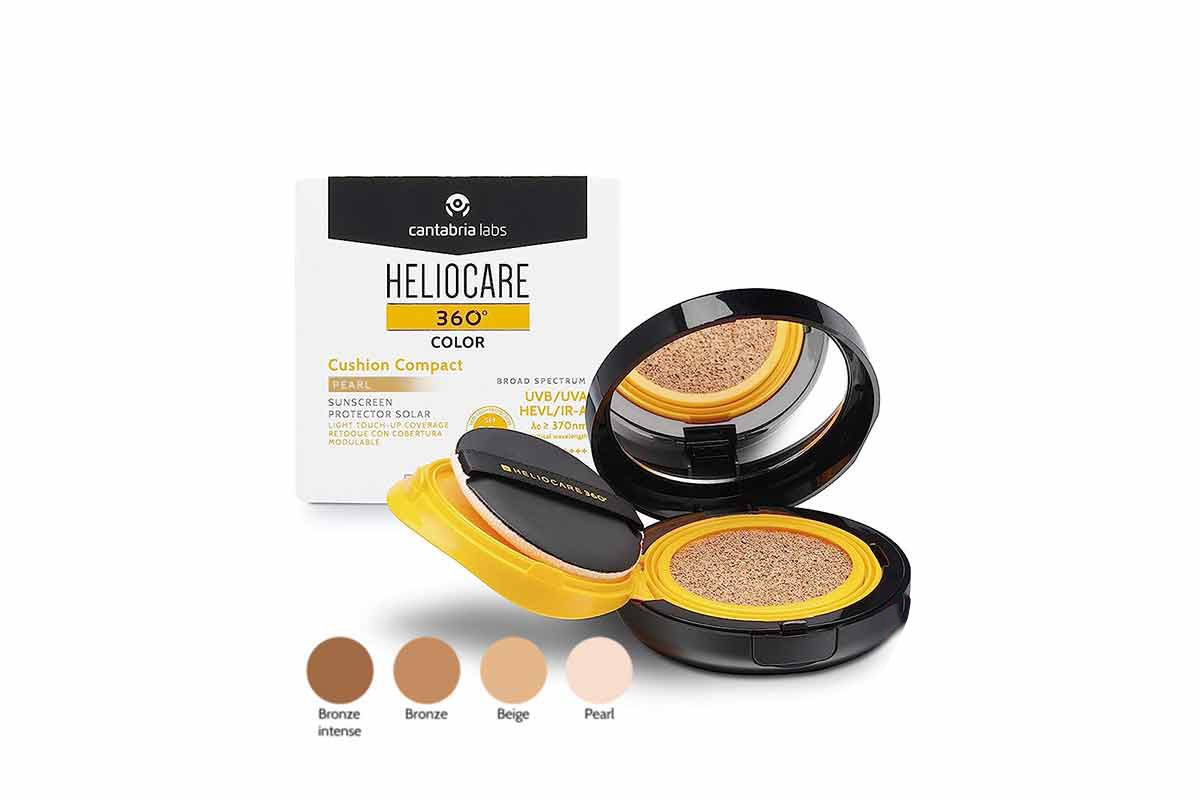 HELIOCARE 360 COLOR CUSHION COMPACT PEARL SPF50 PLUS 15ML - Life Care Apotek