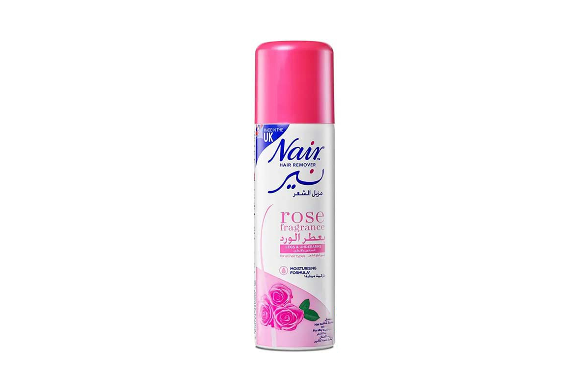 NAIR HAIR REMOVER ROSE FRAGRANCE SPRAY 200ML - Life Care Apotek