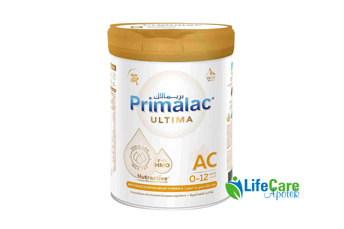 PRIMALAC ULTIMA AC FROM 0 TO 12 MONTHS 400 GM - Life Care Apotek