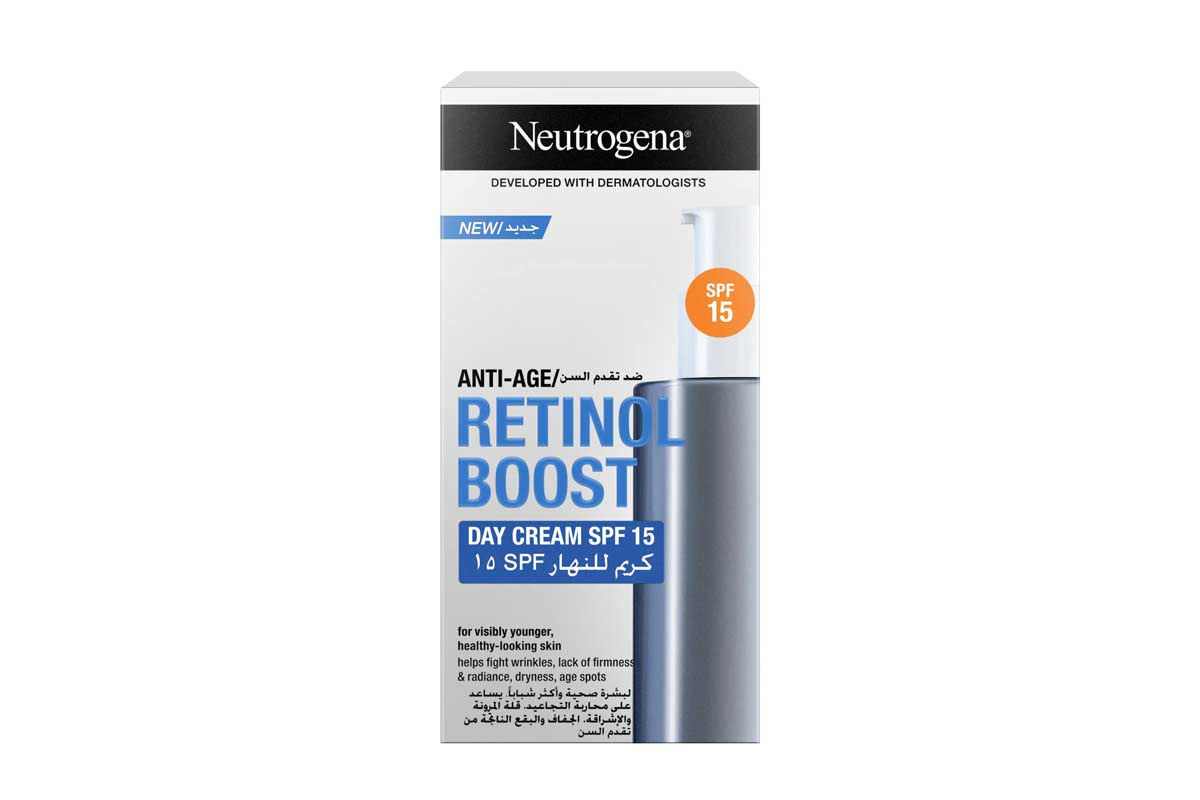 NEUTROGENA RETINOL BOOST DAY CREAM SPF15 50ML - Life Care Apotek