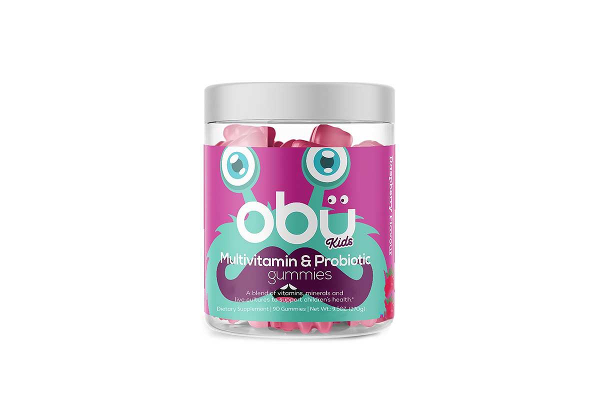 OBU KIDS MULTIVITAMIN AND PROBIOTIC 90 GUMMIES - Life Care Apotek