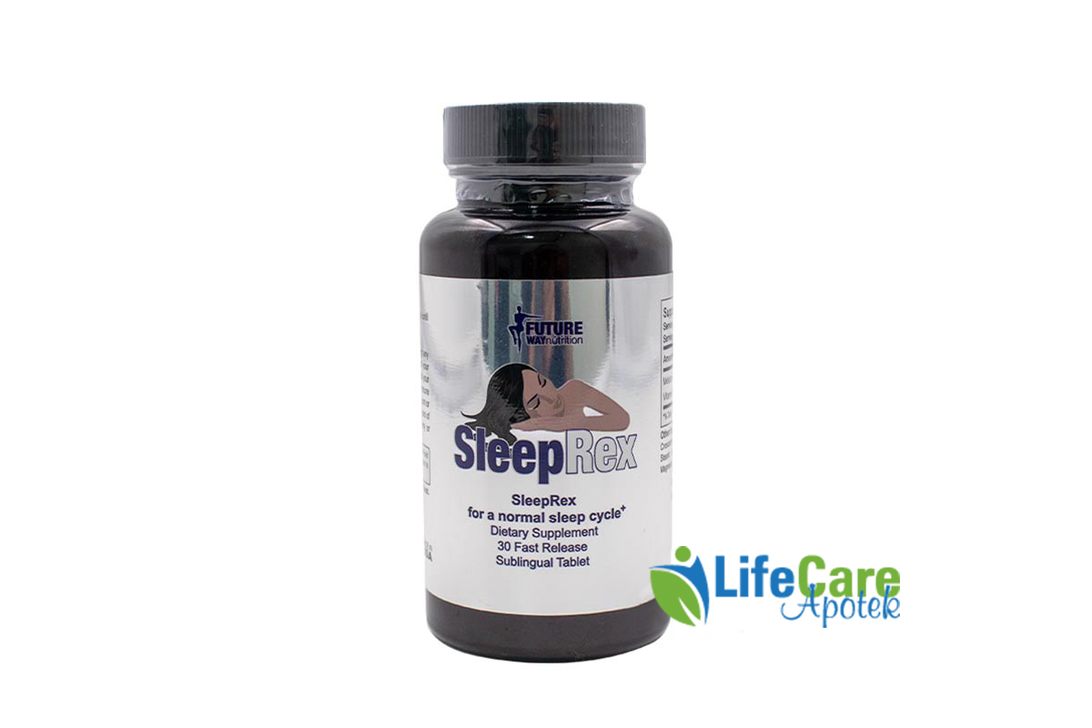 FUTURE SLEEP REX 30 SUBLIGUAL TABLETS - Life Care Apotek