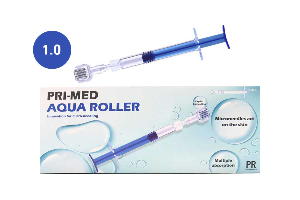 PRIMED AQUA ROLLER MICRO NEEDLE SIZE 1.0 - Life Care Apotek