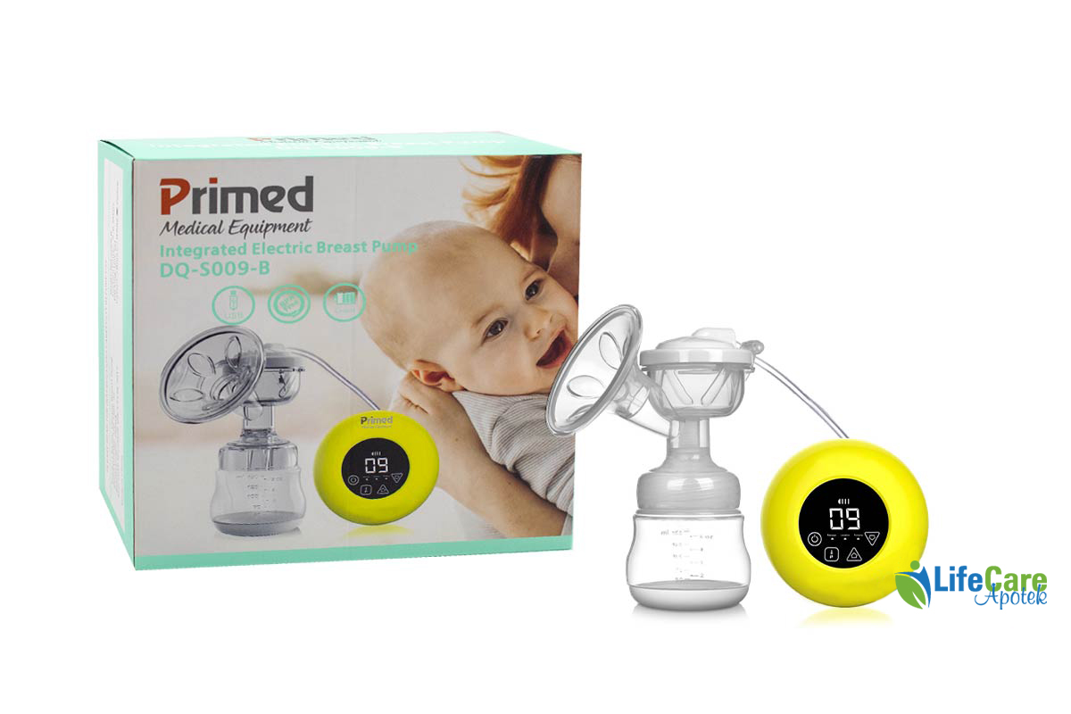PRIMED INTEGRATED ELECTRIC BREAST PUMP SINGLE DQ-S009-B - Life Care Apotek
