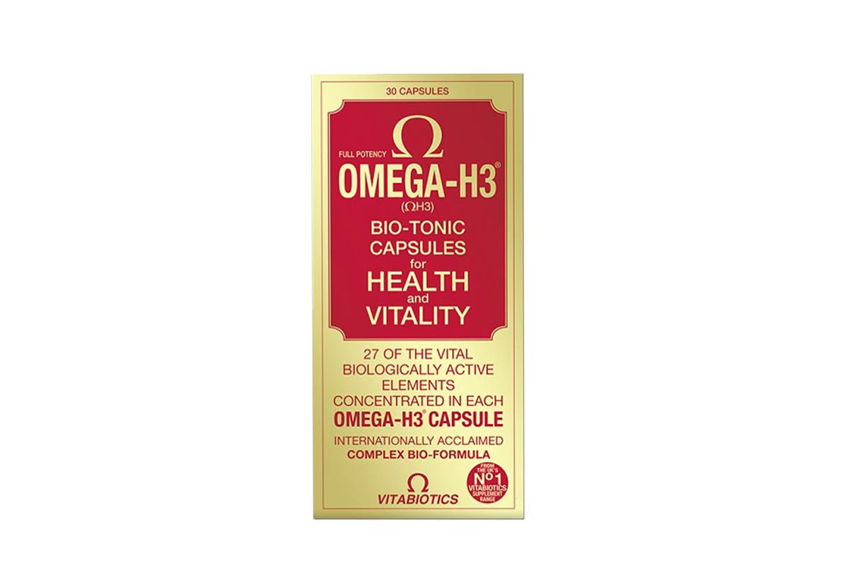 VITABIOTICS OMEGA H3 30 CAPSULES - Life Care Apotek