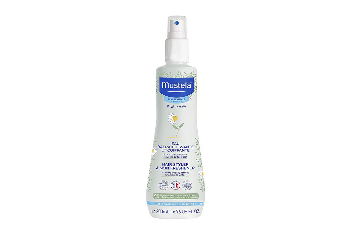 MUSTELA BABY HAIR STYLER AND SKIN FRESHENER WATER SPRAY 200 ML - Life Care Apotek