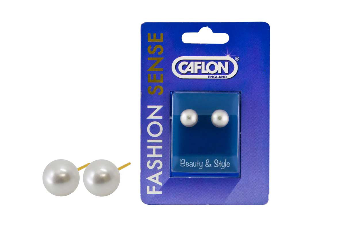 CAFLON FASHION SENSE BEAUTY STYLE WHITE PEARL 6MM 4822 - Life Care Apotek