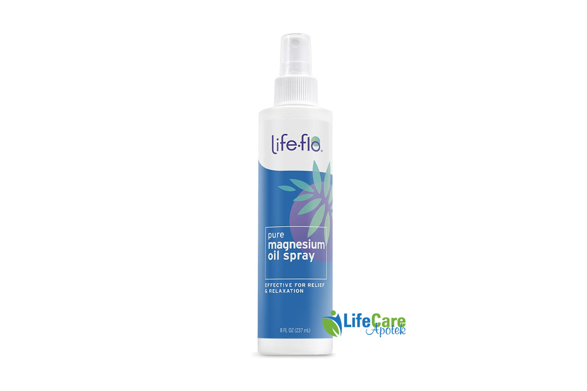 LIFE FLO PURE MAGNESIUM OIL SPRAY 237ML - Life Care Apotek