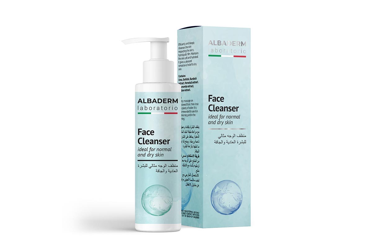 ALBADERM FACE CLEANSER FOR NORMAL AND DRY SKIN 150 ML - Life Care Apotek