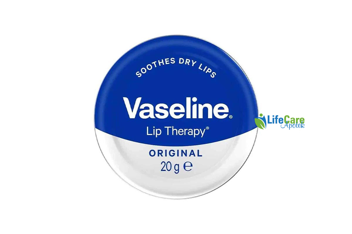 VASELINE LIP THERAPY ORIGINAL 20GM - Life Care Apotek