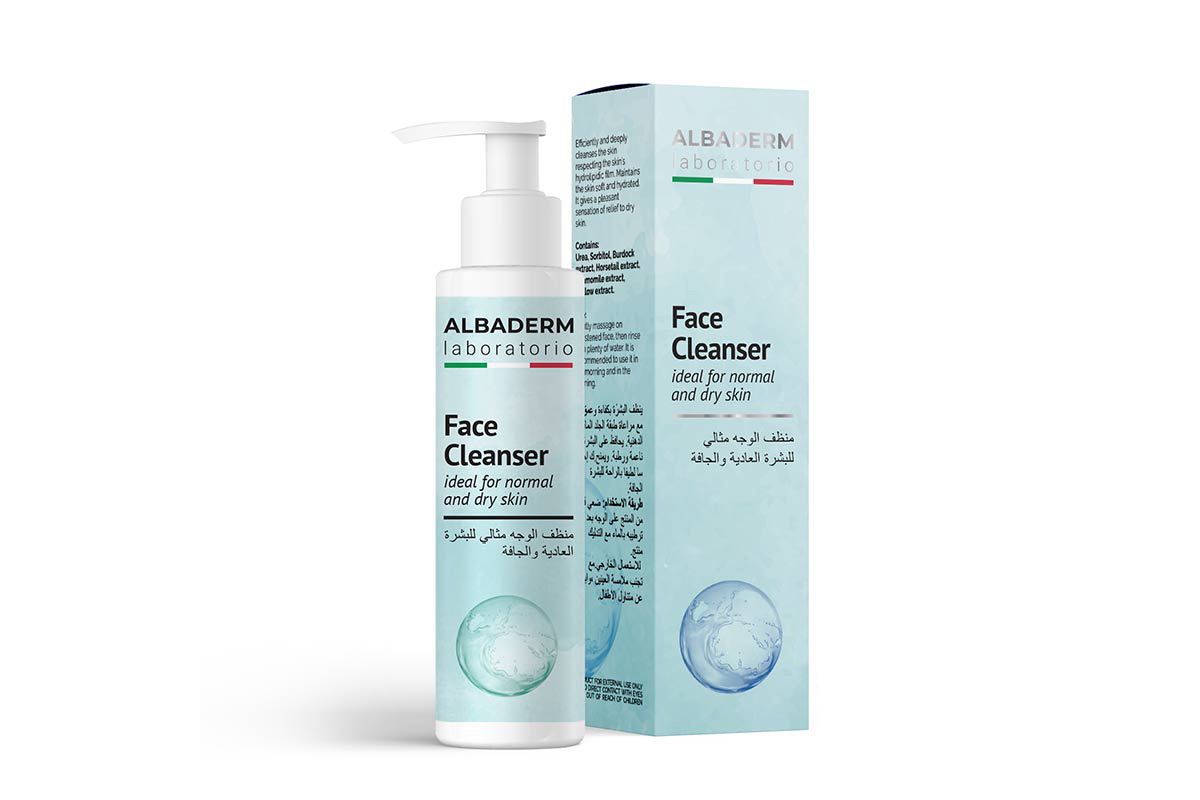 ALBADERM FACE CLEANSER MILKY FOR NORMAL AND DRY SKIN 150 ML - Life Care Apotek