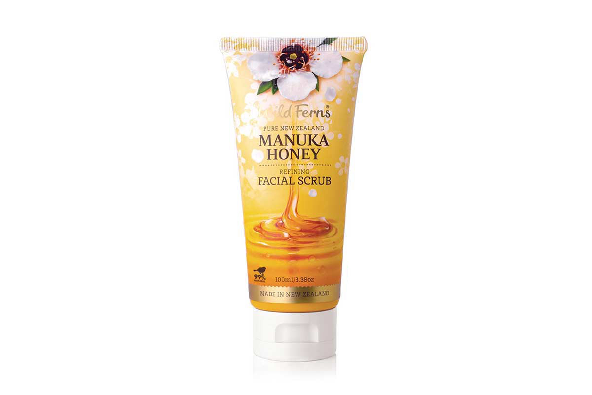 WILD FERNS MANUKA HONEY REFINING FACIAL SCRUB 100 ML - Life Care Apotek