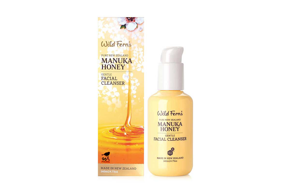 WILD FERNS MANUKA HONEY GENTLE FACIAL CLEANSER 140 ML - Life Care Apotek