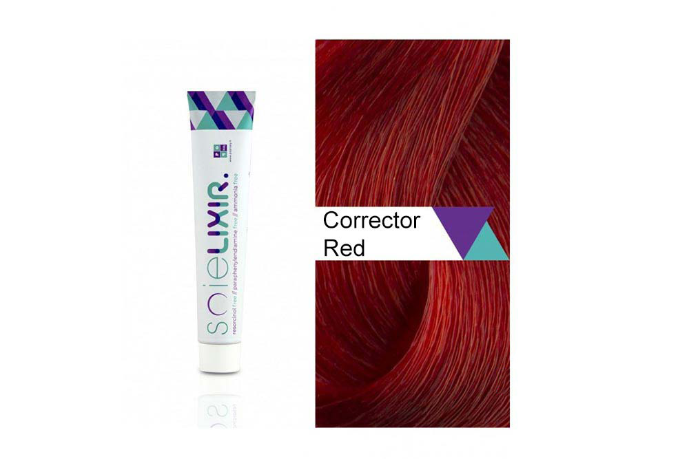 SOIELIXIR AMMONIA FREE HAIR COLOR CORRECTOR RED 100 ML - Life Care Apotek