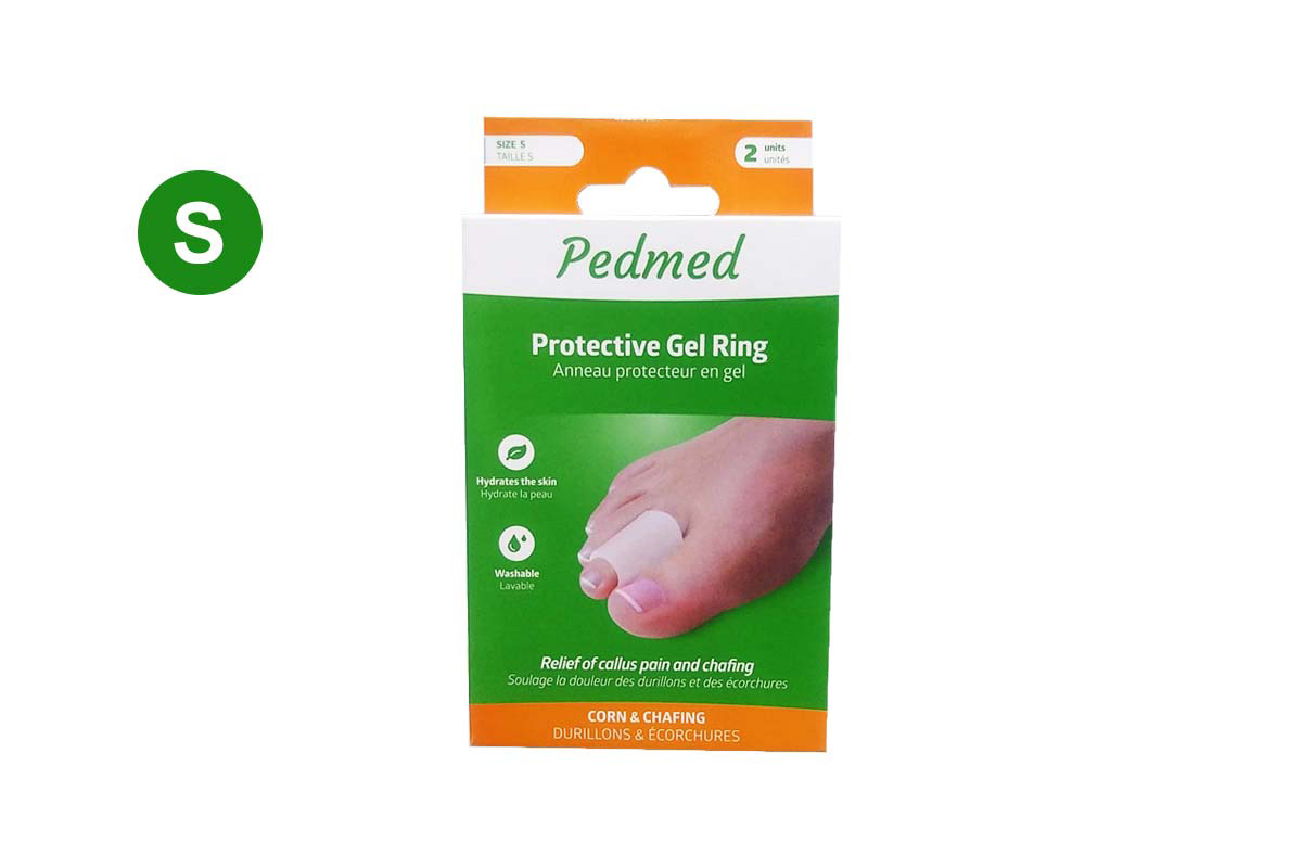 PEDMED PROTECTIVE GEL RING 2 UNITS SIZE SMALL - Life Care Apotek