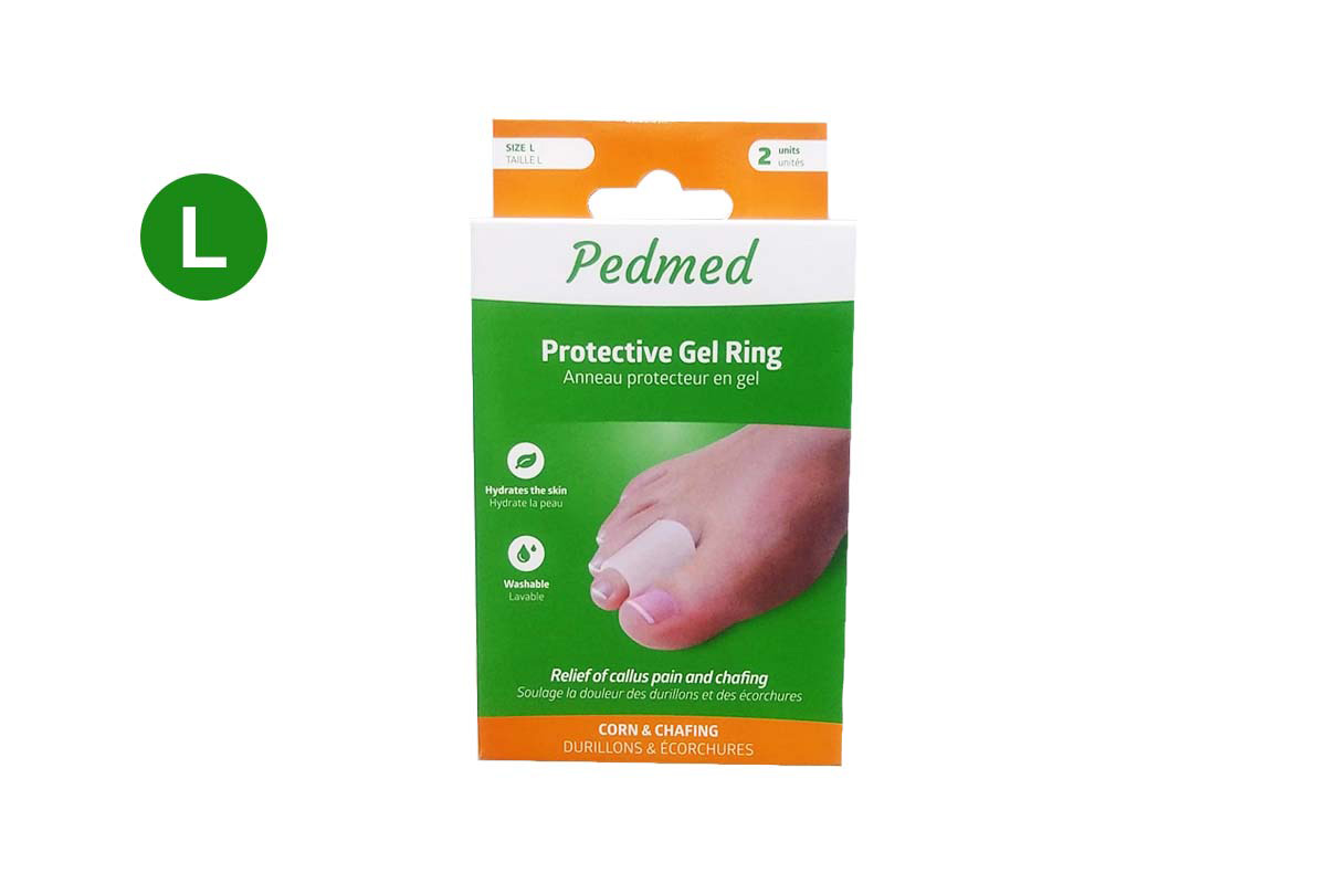 PEDMED PROTECTIVE GEL RING 2 UNITS SIZE LARGE - Life Care Apotek