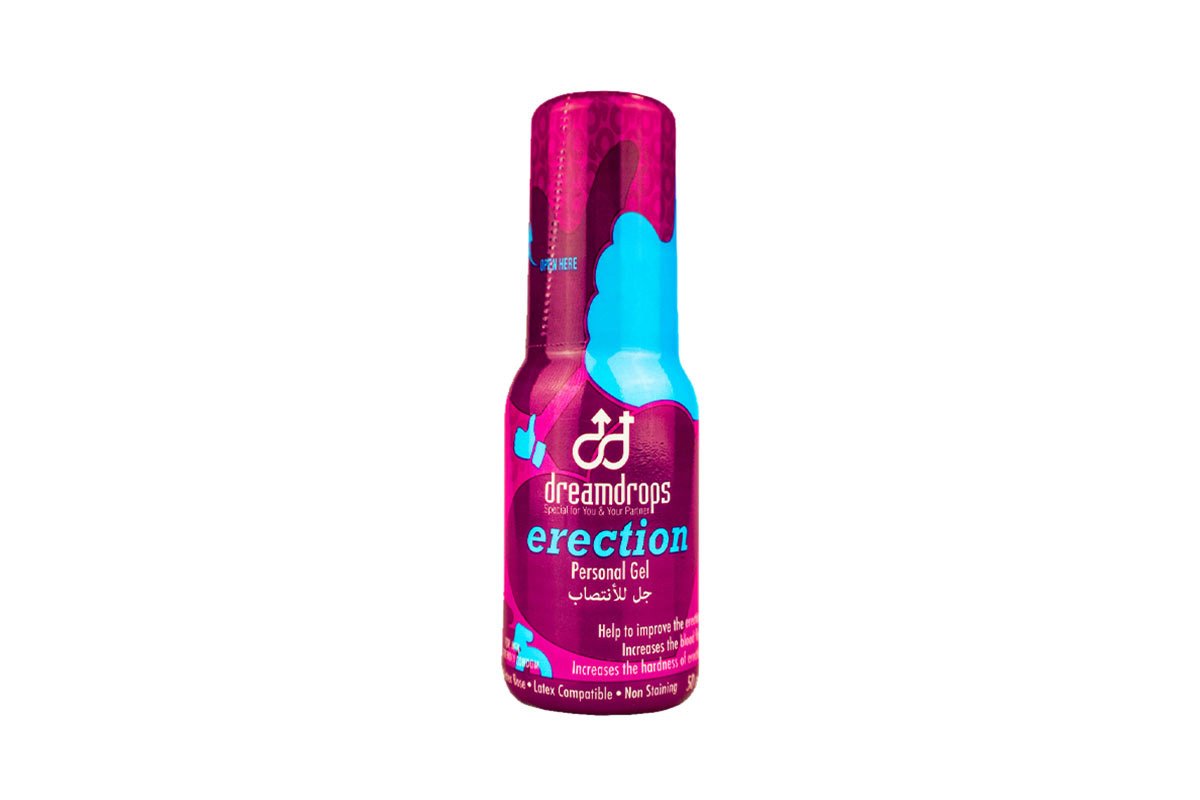 DREAM DROPS ERECTION PERSONAL GEL 50 ML - Life Care Apotek