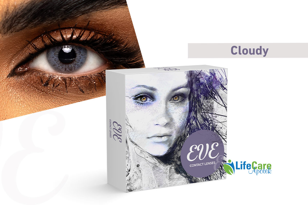 EVE LENSES MONTHLY BLUE CLOUDY - Life Care Apotek