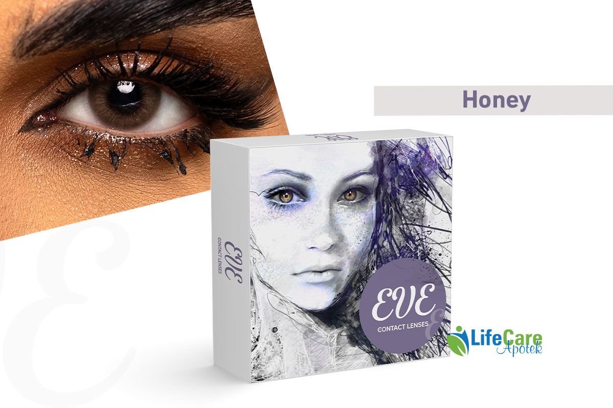 EVE LENSES MONTHLY BROWN HONEY - Life Care Apotek