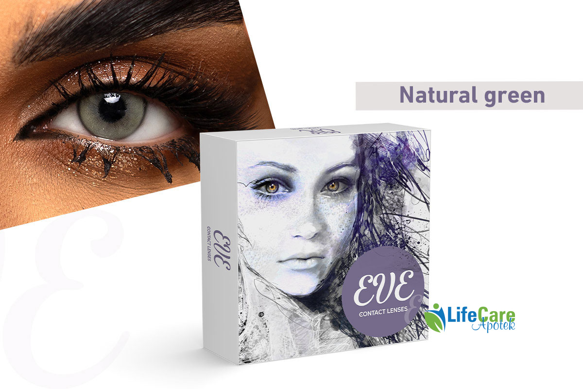 EVE LENSES MONTHLY NATURAL GREEN - Life Care Apotek