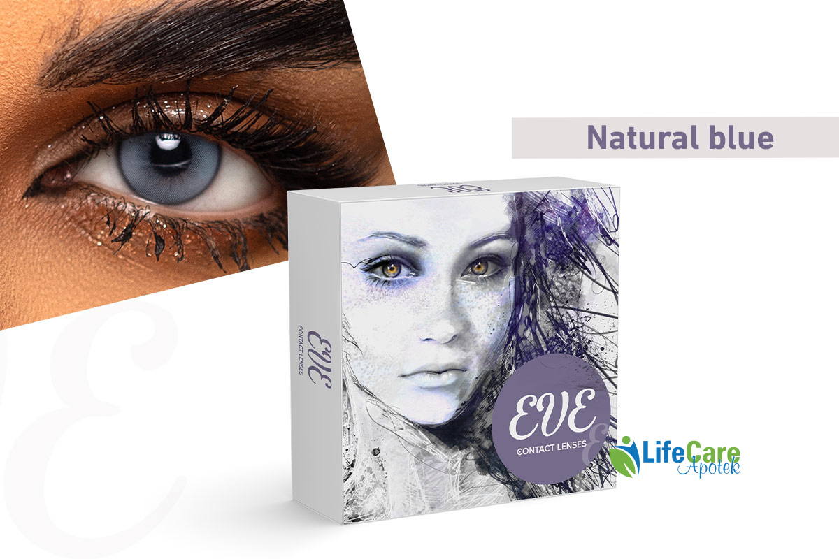 EVE LENSES MONTHLY NATURAL BLUE - Life Care Apotek