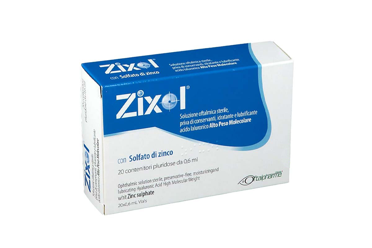 ZIXOL EYE DROPS 20X0.6 ML - Life Care Apotek