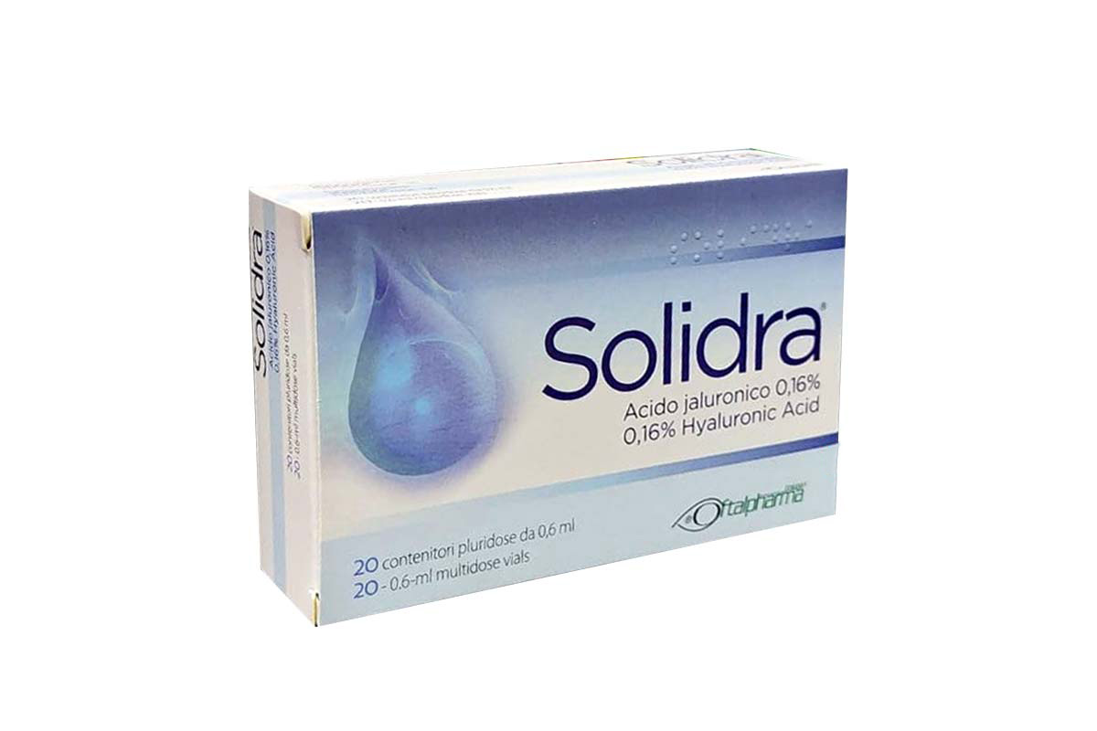 SOLIDRA EYE DROPS 20X0.6 ML - Life Care Apotek