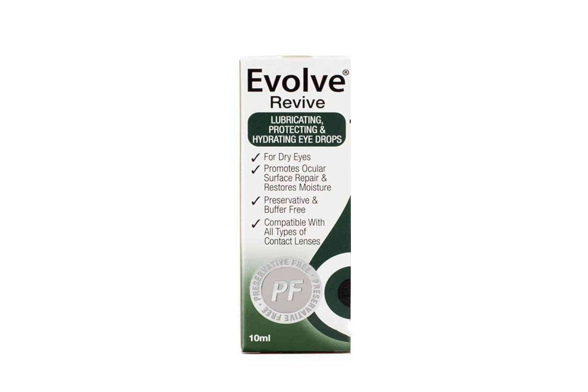 EVOLVE REVIVE LUBRICATING EYE DROPS 10ML - Life Care Apotek