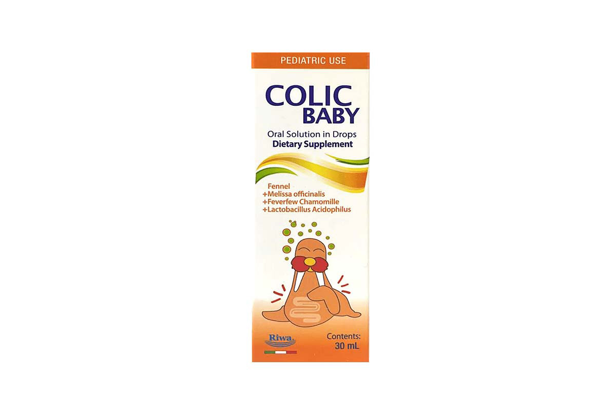 RIWA COLIC BABY ORAL SOLUTION IN DROPS 30 ML - Life Care Apotek