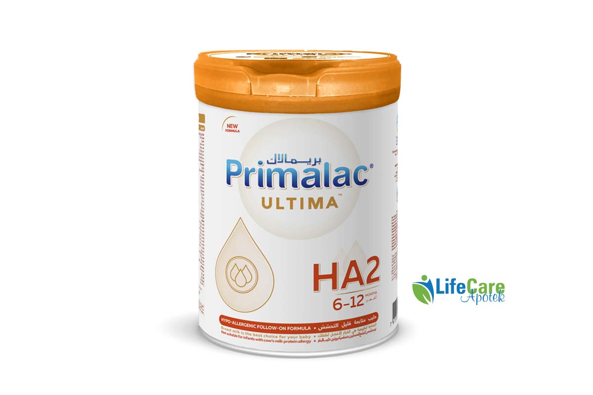 PRIMALAC ULTIMA HA NO 2 FROM 6 TO 12 MONTHS 400 GM - Life Care Apotek