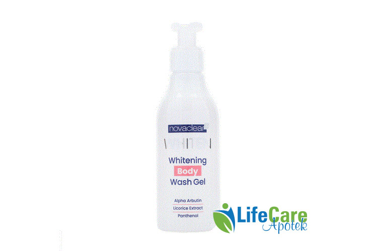 NOVACLEAR WHITEN WHITENING BODY WASH GEL 200ML - Life Care Apotek