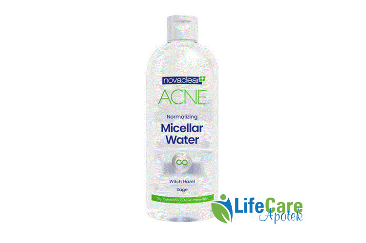 NOVACLEAR ACNE MICELLAR WATER 400 ML - Life Care Apotek