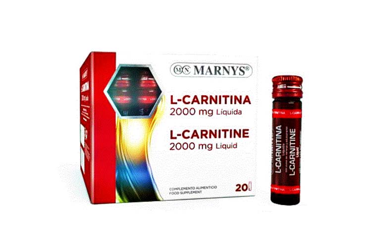 MARNYS L CARNITINE 2000MG 20 VIALS - Life Care Apotek