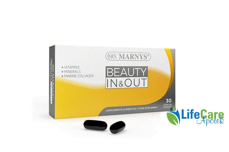 MARNYS BEAUTY IN AND OUT 30 CAPSULES - Life Care Apotek