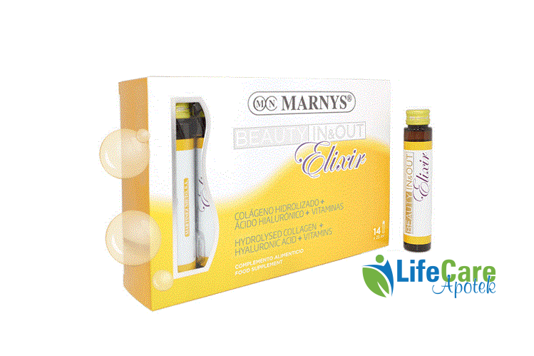 MARNYS BEAUTY IN ND OUT ELIXIR 14 AMPULE - Life Care Apotek