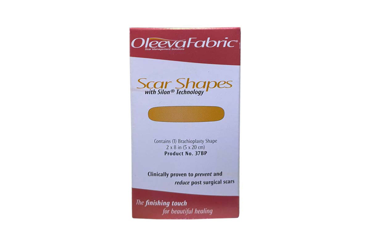 OLEEVA FABRIC SCAR SHAPES 2X8 IN 5X20 CM 1PCS - Life Care Apotek