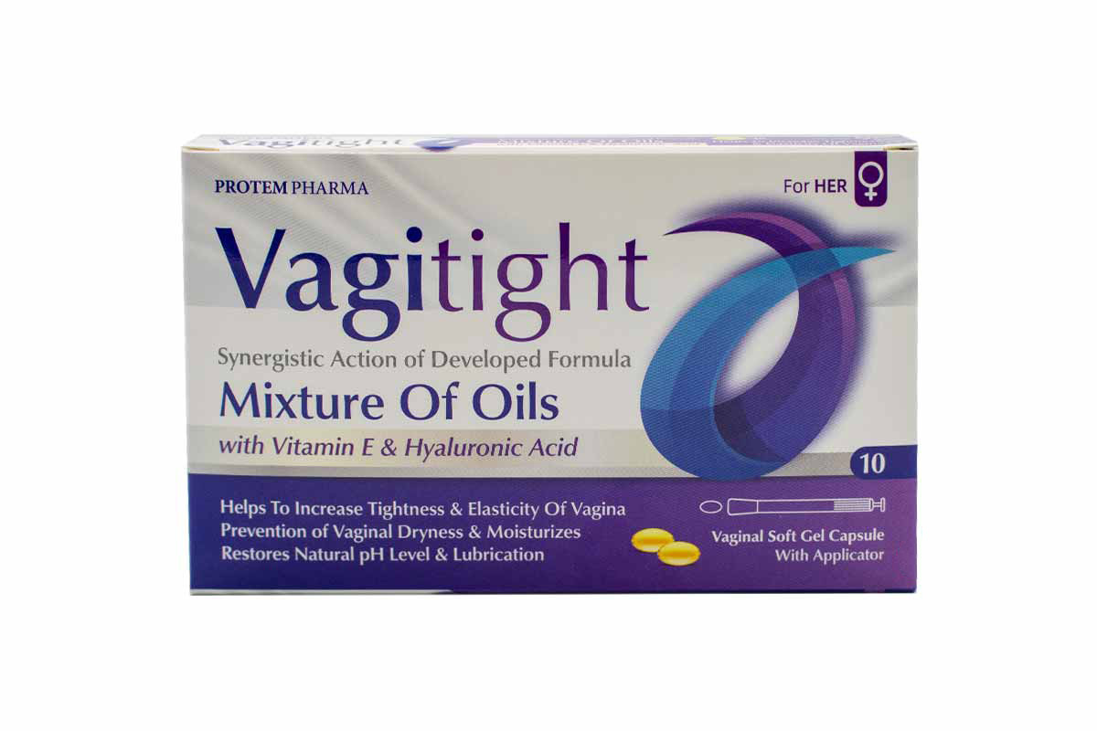 PROTEM PHARMA VAGITIGHT VAGINAL SOFT GEL 10 CAPSULE - Life Care Apotek