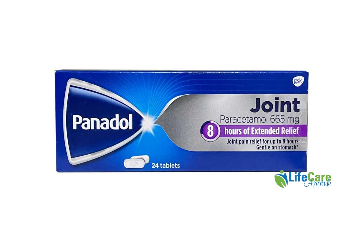 PANADOL JOINT 665 MG 24 TABLETS - Life Care Apotek