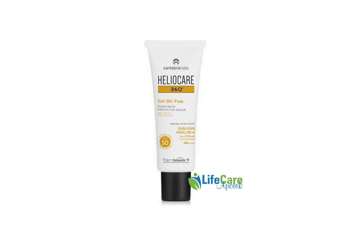 HELIOCARE 360 GEL OIL FREE DRY TOUCH SPF50 50 ML - Life Care Apotek