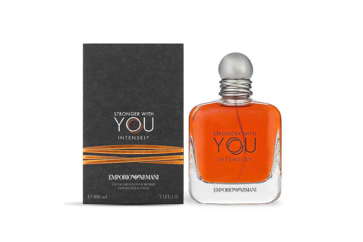 EMPORIO ARMANI STRONGER WITH YOU INTENSELY EAU DE PARFUM FOR MEN 100ML - Life Care Apotek