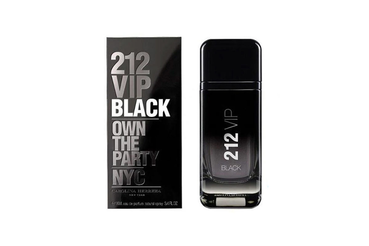 CAROLINA HERRERA 212 VIP BLACK PARFUM FOR MEN 100ML - Life Care Apotek